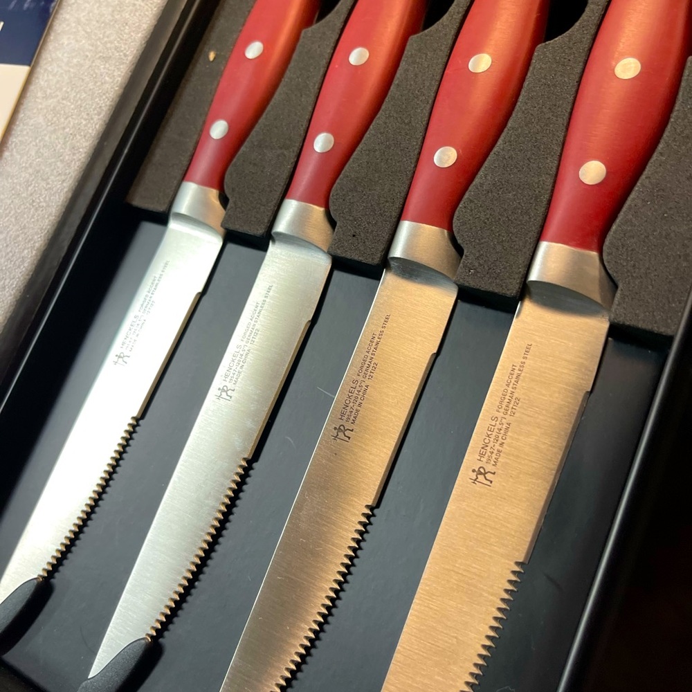 Henckles steak knives